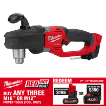 Milwaukee M18 FUEL Cordless Right Angle Drill Brushless 18V - Bare Tool