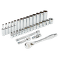 Milwaukee Socket Set 3/8in Dr Metric 32pc