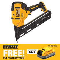 DEWALT Cordless Finish Nailer Brushless 15Ga 18v - Bare Tool