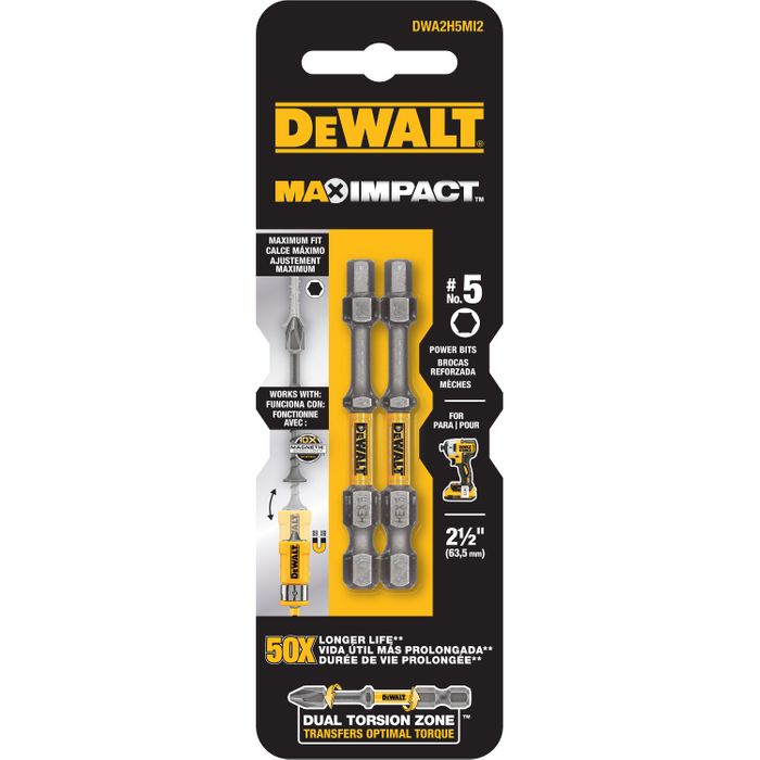 Dewalt impact hex bit set hot sale