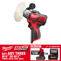 Milwaukee M12 Cordless Spot Polisher/Detail Sander 12V - Bare Tool