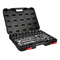 ToolShed Socket Set Metric/Imperial 1/2in Dr 43pc