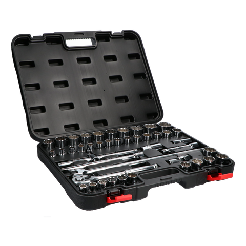 ToolShed Socket Set Metric/Imperial 1/2in Dr 43pc