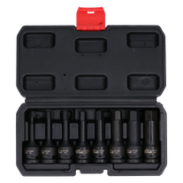 ToolShed Hex Driver Impact Socket Set 1/2in Dr 8pc