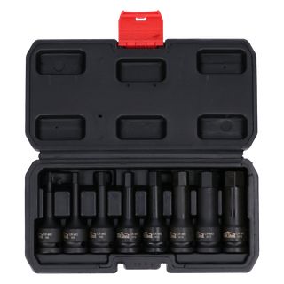 ToolShed Hex Driver Impact Socket Set 1 2in Dr 8pc