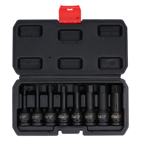 ToolShed Hex Driver Impact Socket Set 1/2in Dr 8pc