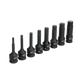ToolShed Hex Driver Impact Socket Set 1/2in Dr 8pc