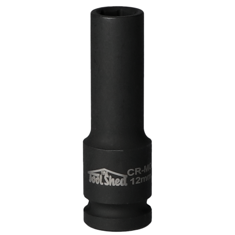 ToolShed Deep Impact Socket 1/2in Dr 12mm