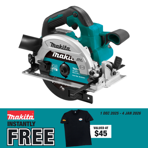 Makita LXT Cordless Circular Saw Brushless Right Hand 165mm 18V - Bare Tool