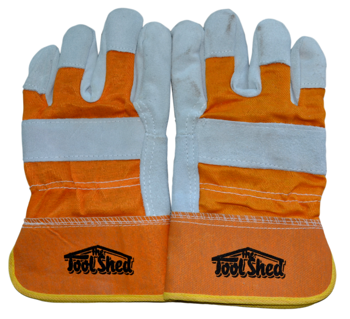 custom fit leather work gloves