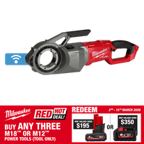 Milwaukee M18 FUEL Cordless Pipe Threader 18v - Bare Tool