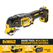 DeWalt Cordless Multi Tool Brushless Var Spd 18V - Bare Tool