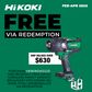 HiKOKI Cordless Rebar Cutter/Bender 36V Kit