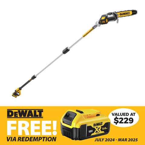 DeWalt Cordless Pole Saw Brushless 18V - Bare Tool