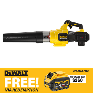 DEWALT FLEXVOLT Cordless Blower Brushless 54V - Bare Tool