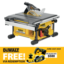 DeWalt FLEXVOLT Cordless Table Saw Brushless 210mm 54V - Bare Tool