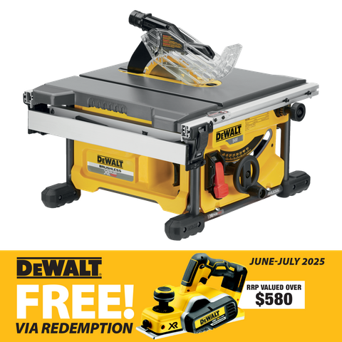 DeWalt FLEXVOLT Cordless Table Saw Brushless 210mm 54V - Bare Tool