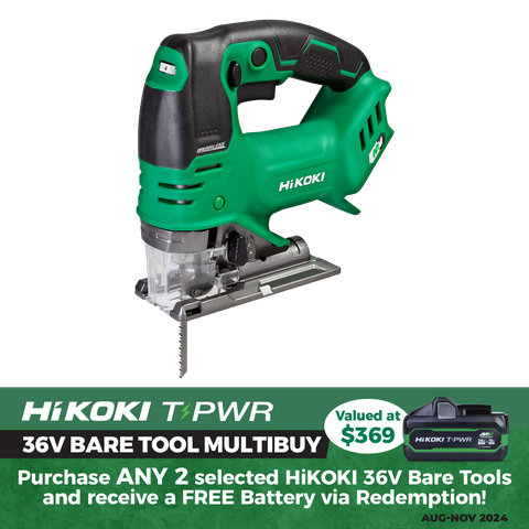 HiKOKI Cordless Jigsaw Brushless 36v - Bare Tool