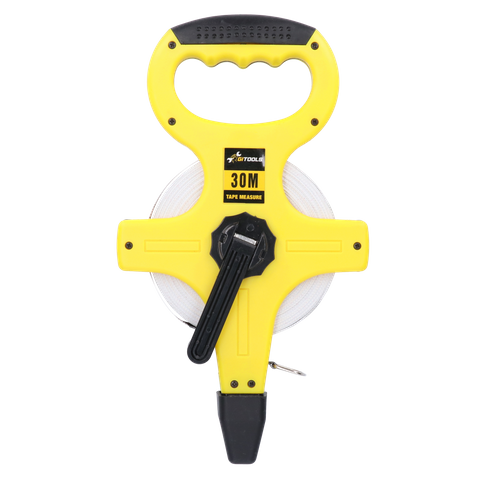 GI TOOLS 30m Fibreglass Tape Measure