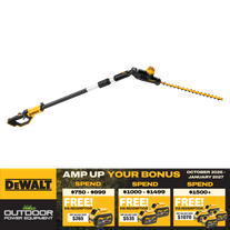 DEWALT Cordless Pole Hedge Trimmer 18V - Bare Tool