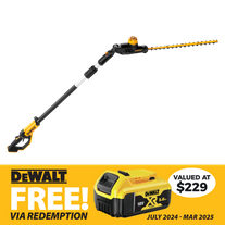 DeWalt Cordless Pole Hedge Trimmer 18V - Bare Tool