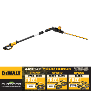 DEWALT Cordless Pole Hedge Trimmer 18V - Bare Tool