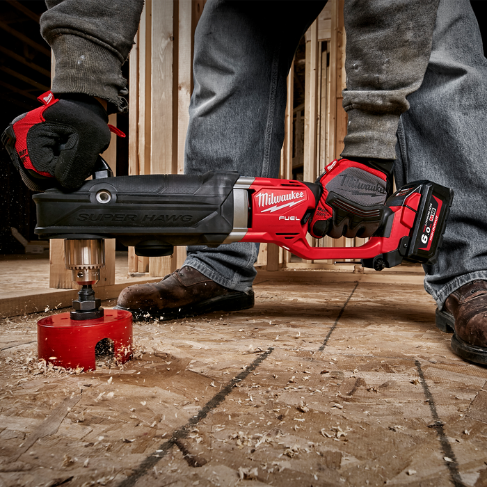 Milwaukee M18 FUEL SUPER HAWG Right Angle Drill Brushless 18V Bare