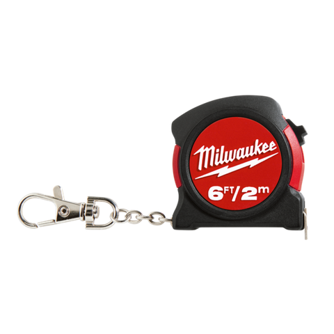 Milwaukee Keychain Tape Measure 2m Compact