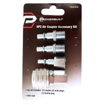 Powerbuilt ARO Air Coupler Set 4pc