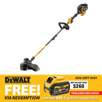 DeWalt FLEXVOLT Cordless Line Trimmer Split Shaft 54V - Bare Tool