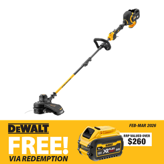 DEWALT FLEXVOLT Cordless Line Trimmer Split Shaft 54V - Bare Tool