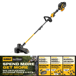 DeWalt FLEXVOLT Cordless Line Trimmer Split Shaft 54V - Bare Tool