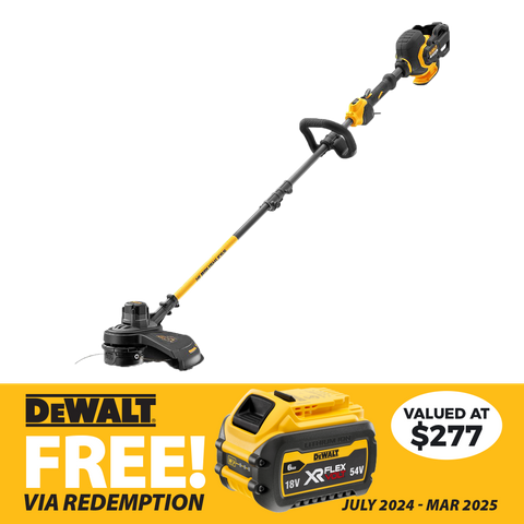 DeWalt FLEXVOLT Cordless Line Trimmer Split Shaft 54V - Bare Tool