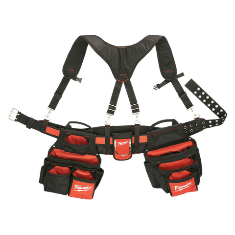 Milwaukee Contractor Work Belt with Suspension Rig