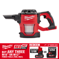 Milwaukee M18 Cordless Compact Vacuum Cleaner 18V - Bare Tool