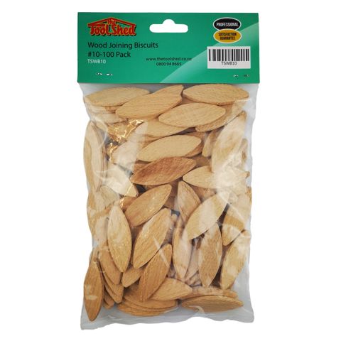 ToolShed Wood Biscuits #10 100pc