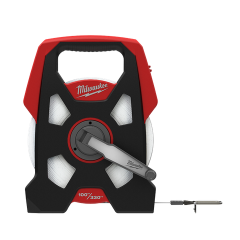 Milwaukee Tape Measure Steel Open Reel 100m