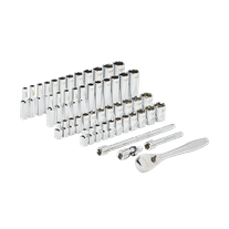 Milwaukee Socket Set 1/4in Dr Metric/Imperial 50pc