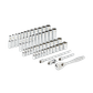 Milwaukee Socket Set 1/4in Dr Metric/Imperial 50pc