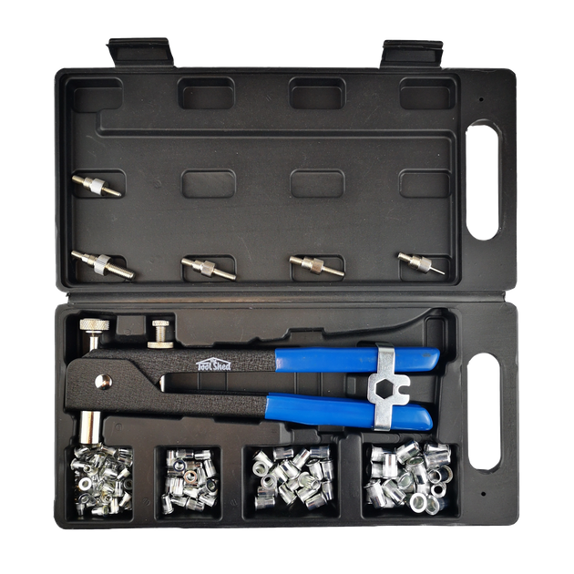 Buy ToolShed Rivet Nut Set M3-M8 online in New Zealand | The ToolShed