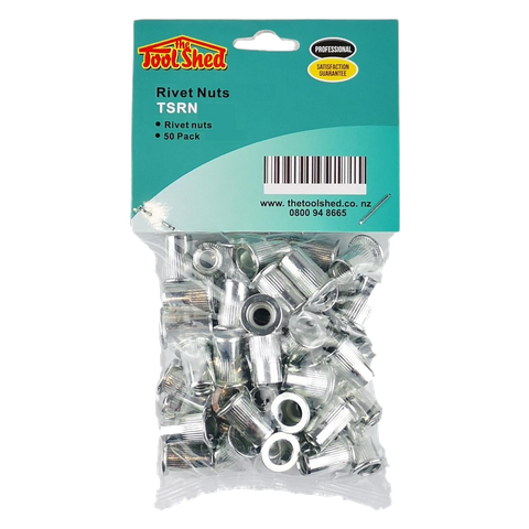 ToolShed Rivet Nut Steel M3 50pk