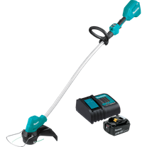 Makita LXT Cordless Line Trimmer Brushless Bent Shaft 18V 5Ah