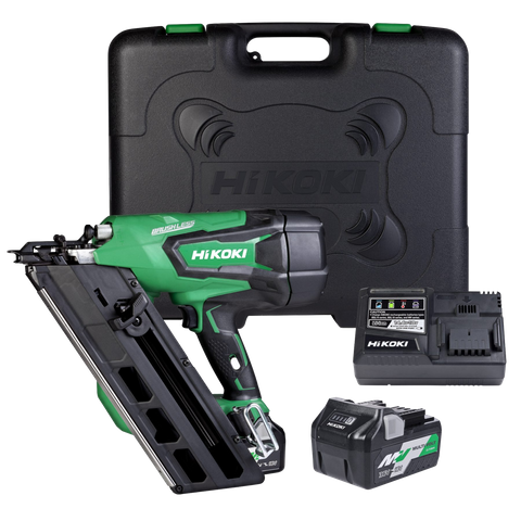 HiKOKI MultiVolt Cordless Framing Nailer Gasless/Brushless 18V Kit