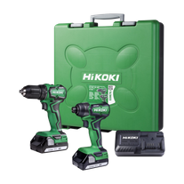 HiKOKI Cordless Drill and Impact Driver Compact 18v 1.5Ah