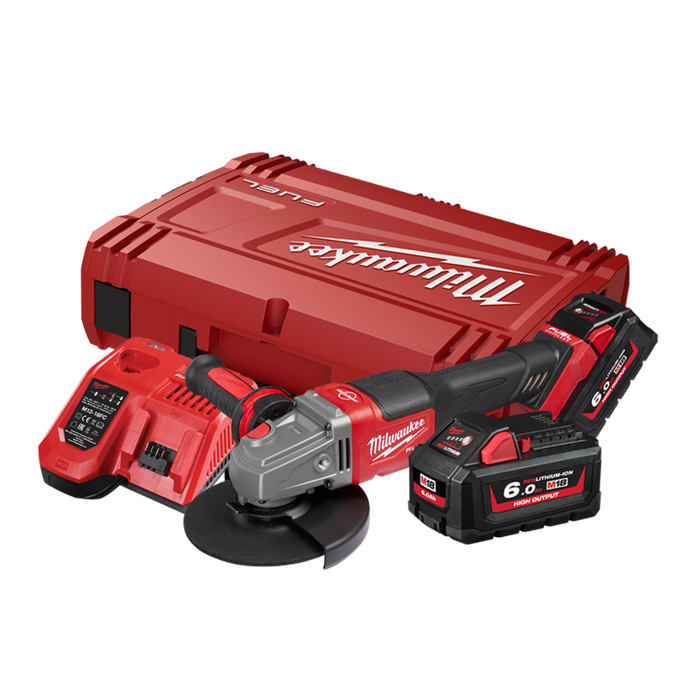 Milwaukee M18 FUEL Cordless Angle Grinder Rapid Stop 125mm