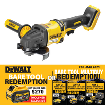 DeWalt FLEXVOLT Cordless Angle Grinder Brushless 125mm Gen2 54V - Bare To