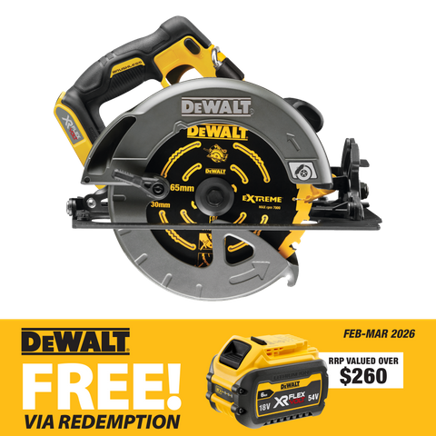 DEWALT FLEXVOLT Cordless Circular Saw Brushless 184mm Gen2 54V - Bare Tool