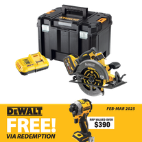 DeWalt FLEXVOLT Cordless Circular Saw 184mm Brushless Gen2 54V Kit