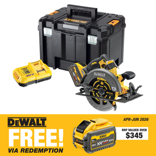 DEWALT FLEXVOLT Cordless Circular Saw 184mm Brushless Gen2 54V Kit