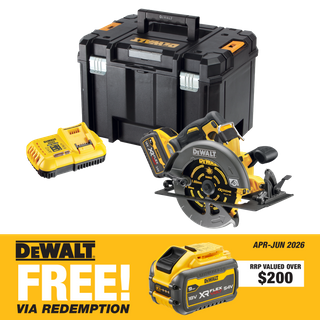 DEWALT FLEXVOLT Cordless Circular Saw 184mm Brushless Gen2 54V Kit